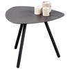 BEISTELLTISCH 50/50/40 cm Anthrazit  - Anthrazit, Design, Metall (50/50/40cm) - Xora