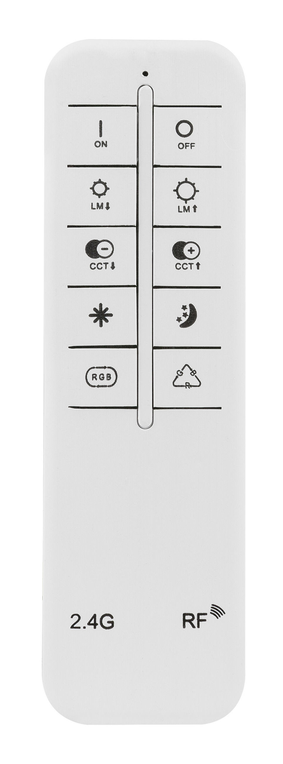 LED-DECKENLEUCHTE 18 W    36,5/36,5/9 cm  - Chromfarben/Weiss, Basics, Kunststoff/Metall (36,5/36,5/9cm) - Globo