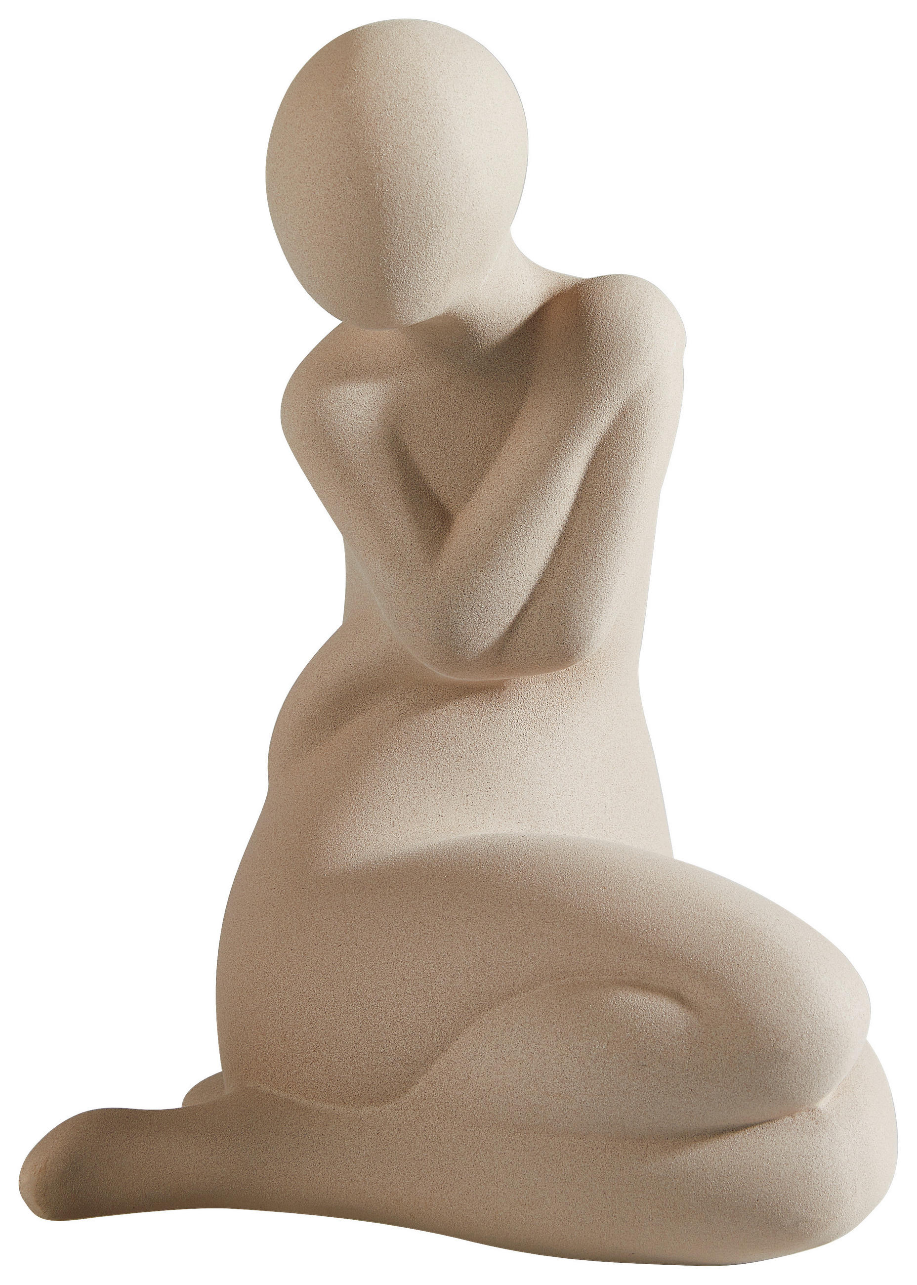 SKULPTUR - Creme, Basics, Keramik (19/26,5/17,5cm) - Ambia Home