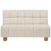 SCHLAFSOFA Flachgewebe Naturfarben  - Naturfarben, Design, Holz/Textil (145/92/102cm) - Novel
