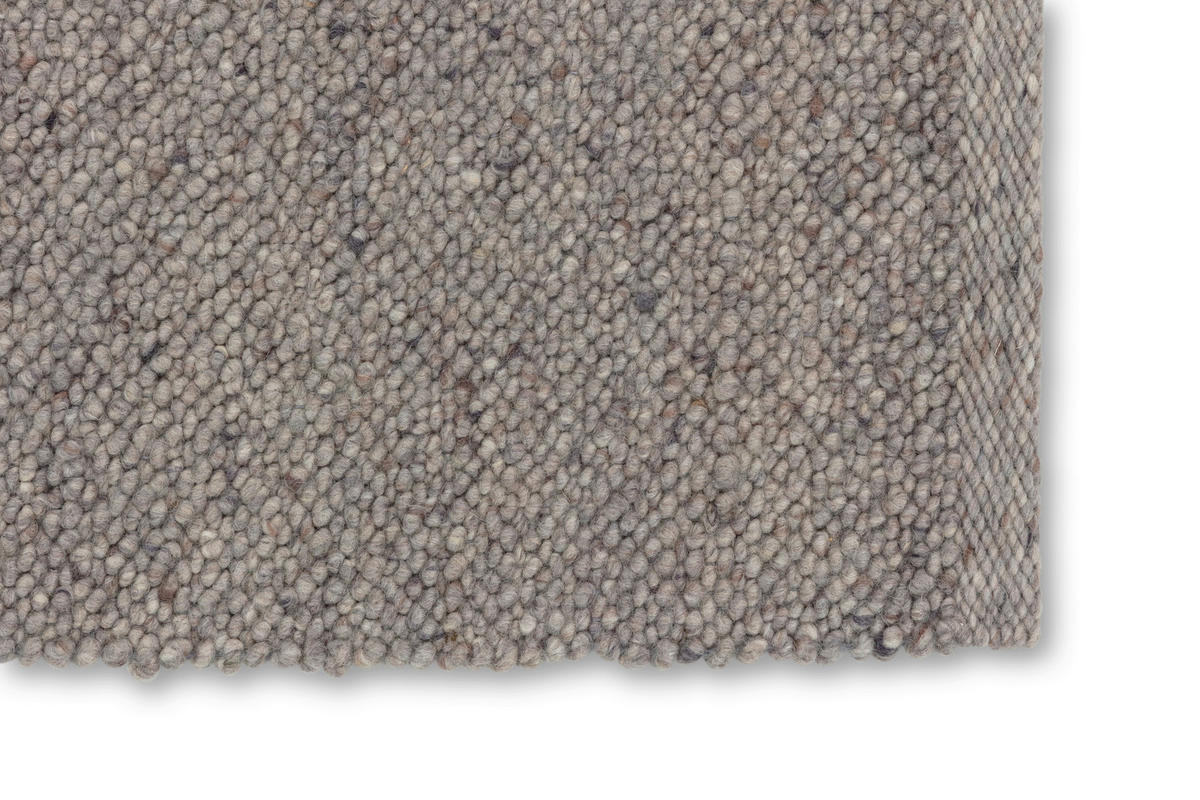 WEBTEPPICH  Wohnzimmer 70/140 cm Junika Hellgrau rechteckig  - Hellgrau, Design, Textil (70/140cm) - Schöner Wohnen