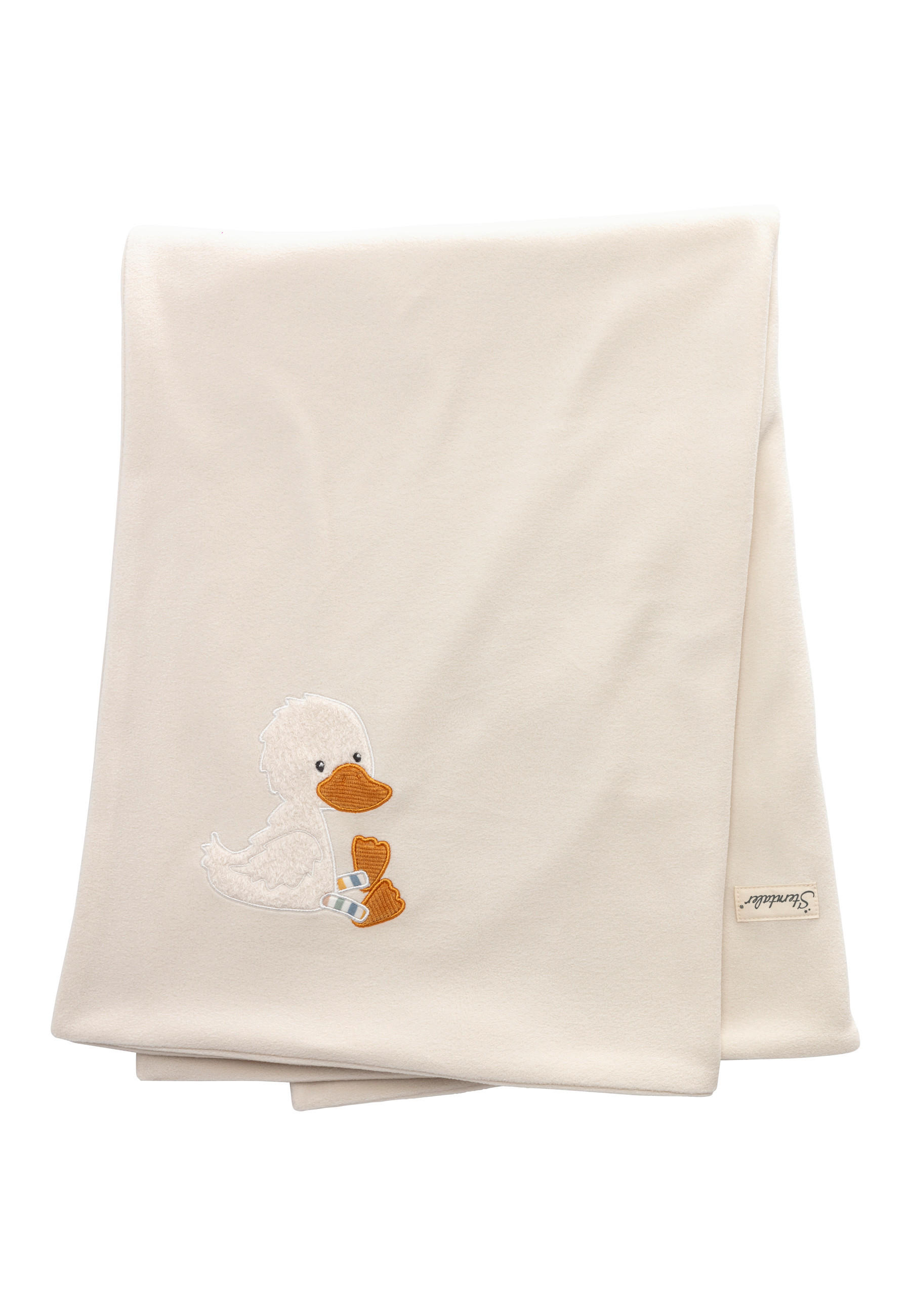 SCHMUSEDECKE EDDA   - Ecru, Basics, Textil (100/75/1cm) - Sterntaler