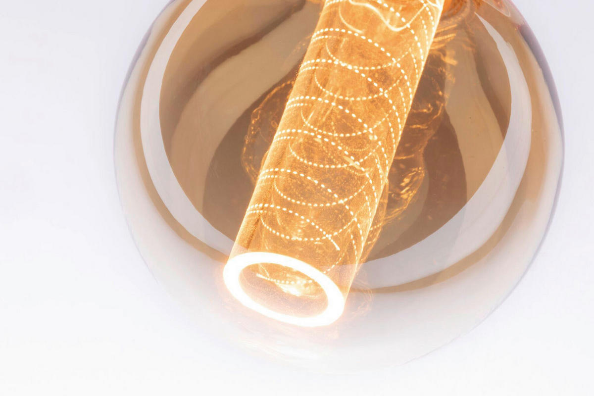 DEKO-LEUCHTMITTEL E27  4 W  - Goldfarben, Basics, Glas (7,5/16,5cm) - Paulmann