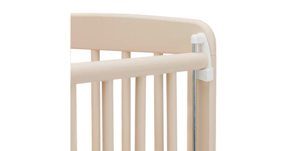 BEISTELLBETT 95/51/91 cm - Champagner, Basics, Holz (95/51/91cm) - My Baby Lou