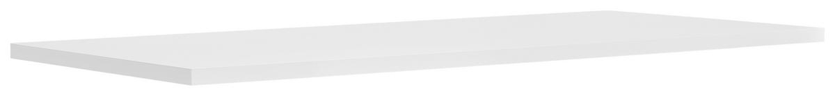 SCHREIBTISCHPLATTE 150/69/3 cm  in Weiß Hochglanz  - Weiß Hochglanz, KONVENTIONELL, Holzwerkstoff (150/69/3cm) - Carryhome