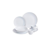 KOMBISERVICE Weiß Ronda 30-teilig 6 Personen  - Weiß, Basics, Keramik - Van Well