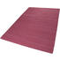 HANDWEBTEPPICH 130/190 cm Dunkelrosa - Dunkelrosa, Basics, Textil (130/190cm) - Esprit