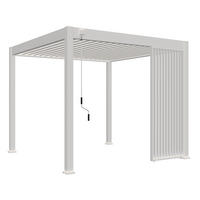 PERGOLA-SEITENTEIL - Weiss, Basics, Metall (93/235/10cm) - Gardenson