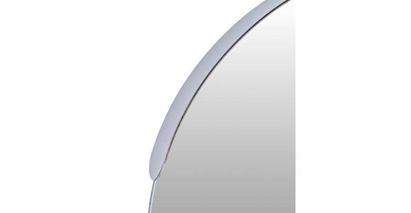 WANDSPIEGEL Nickelfarben - Nickelfarben, Trend, Glas/Metall (40/40/3,5cm) - Carryhome