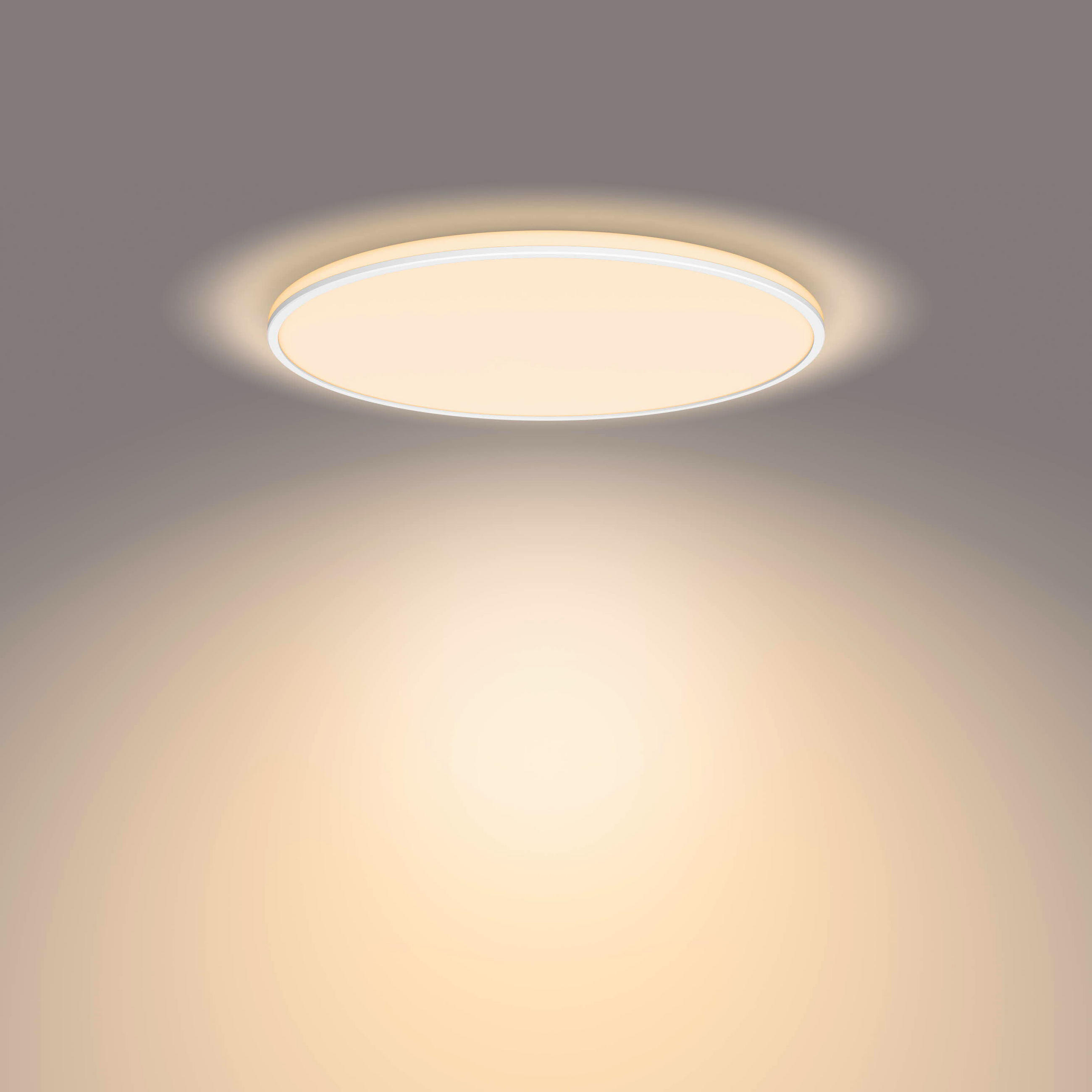 LED-DECKENLEUCHTE Ozziet 5,5/50/5,5 cm   - Weiß, Basics, Metall (5,5/50/5,5cm)