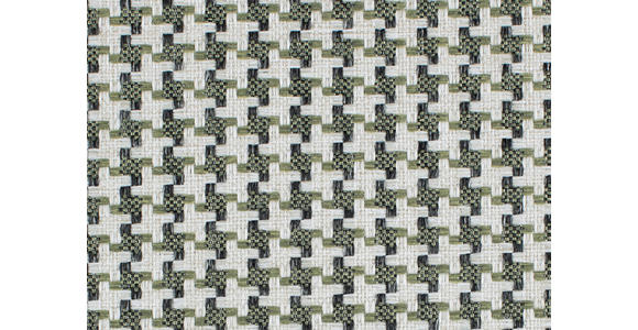 SCHLAFSOFA in Chenille Grün, Schwarz, Weiß  - Schwarz/Weiß, MODERN, Holz/Textil (212/89/102cm) - Dieter Knoll