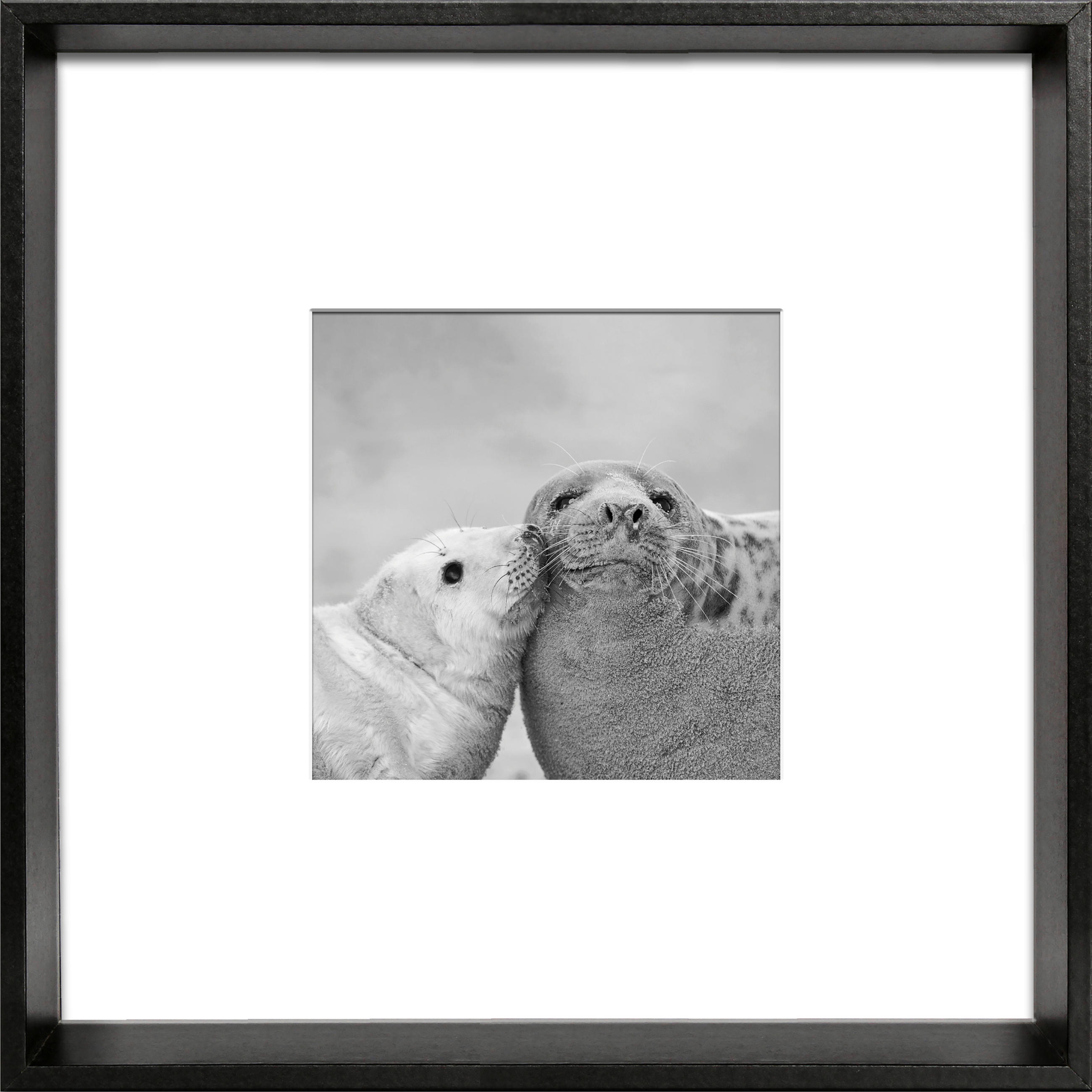 XXXLutz Bilderrahmen Blanc Schwarz 20x20 cm