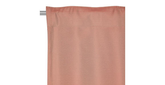 FERTIGVORHANG blickdicht - Kupferfarben, Basics, Textil (140/255cm) - Novel