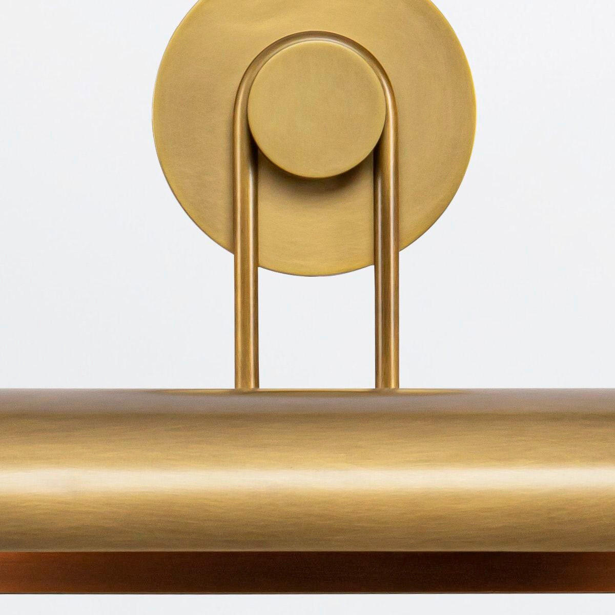 WANDLEUCHTE    - Messingfarben, KONVENTIONELL, Metall (23,2/81,3/19,8cm) - Elstead Lighting