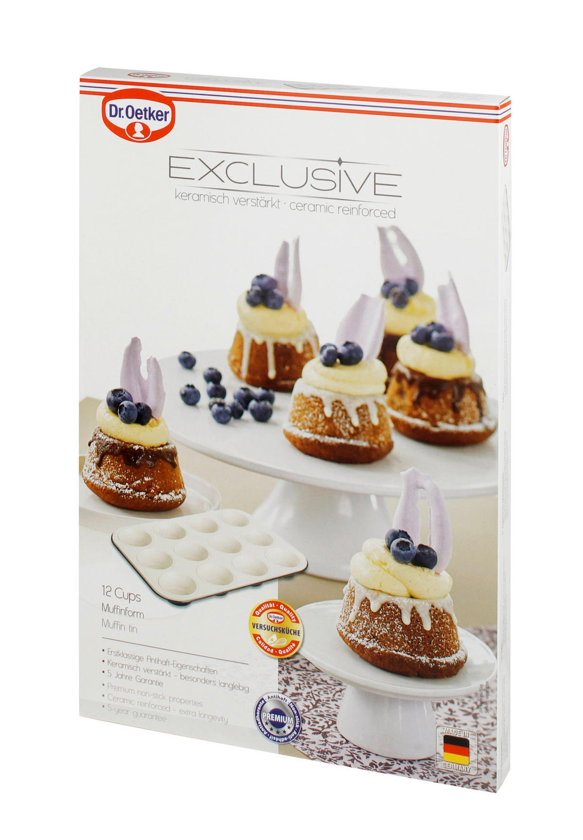 MUFFINFORM - Basics, Metall (38,5/26,5/3cm) - Dr.Oetker