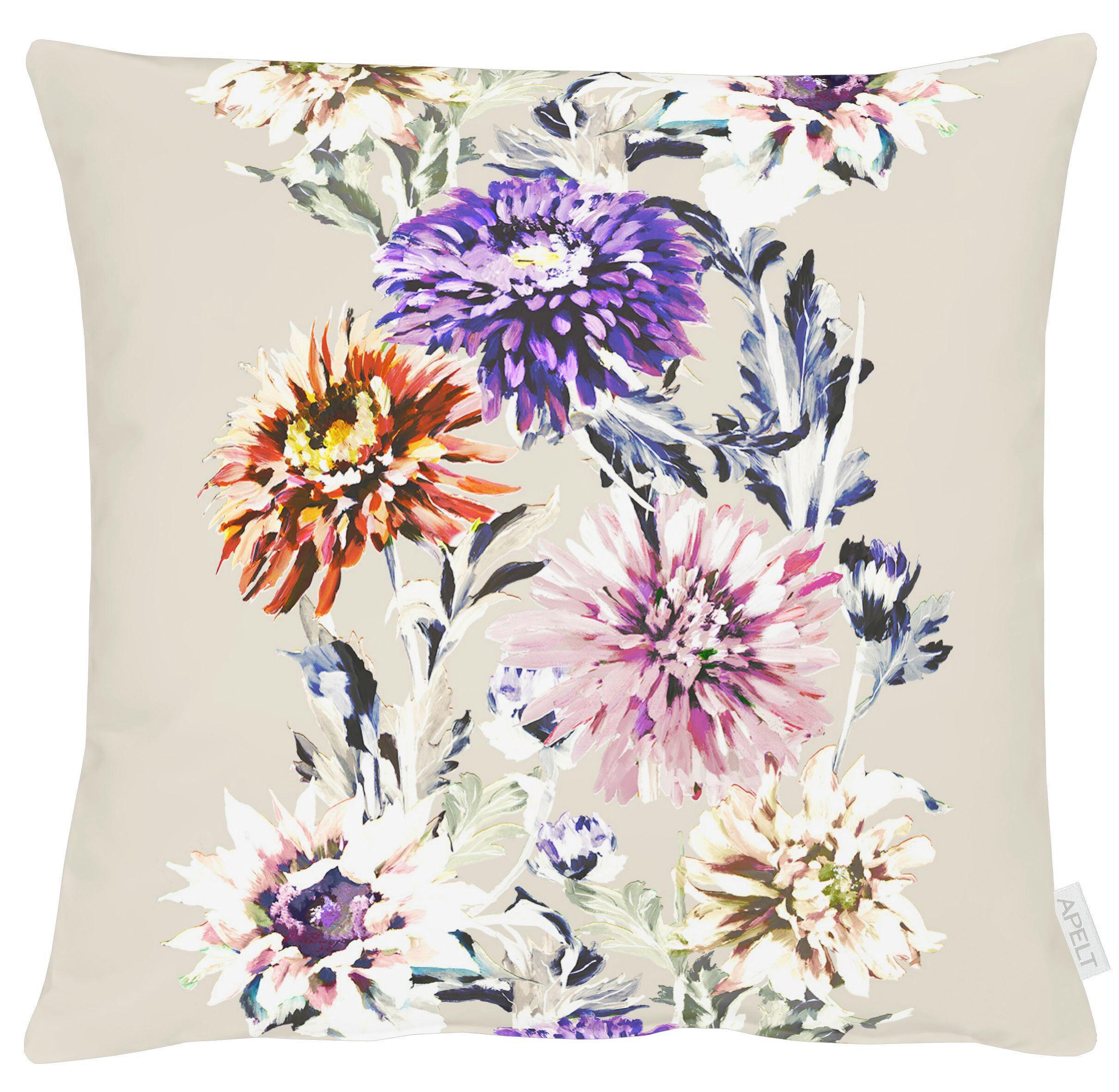 Apelt Kissenbezug Lila, Beige 49x49 cm
