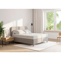 TASCHENFEDERKERNMATRATZE BIG STAR H4 120/200 cm Höhe ca. 22 cm  - Weiß, Basics, Textil (120/200cm) - MALIE