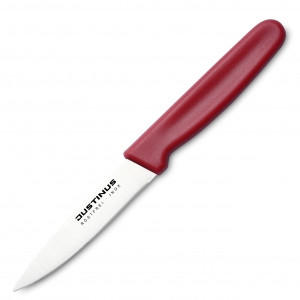 CUȚIT - roșu, Basics, plastic/metal (19,4/1,8/1cm) - Justinus