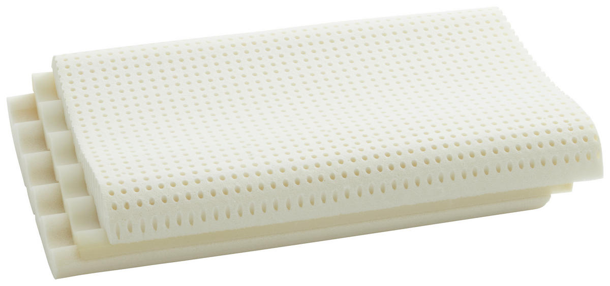 NACKENSTÜTZKISSEN 50/70 cm  - Weiss, Basics, Textil (50/70cm) - Billerbeck