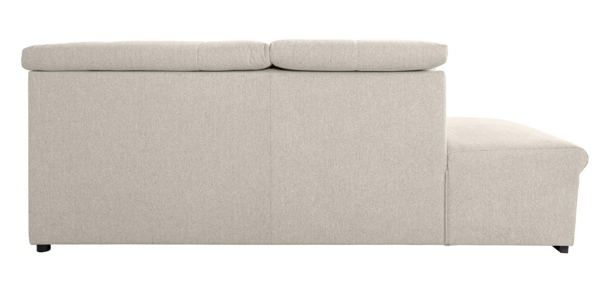 WOHNLANDSCHAFT in Beige  - Beige/Grau, Design, Textil/Metall (215/328/173cm) - MID.YOU