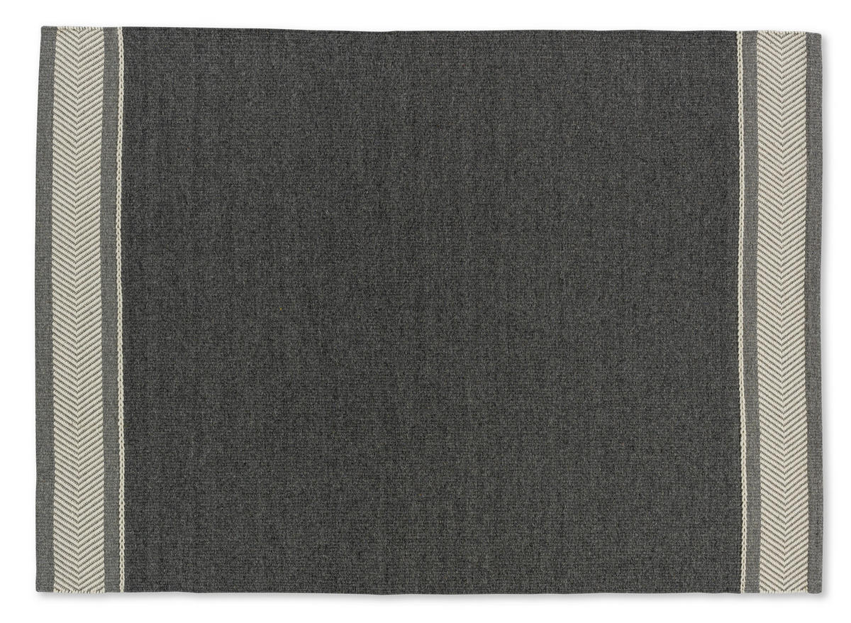 HANDWEBTEPPICH 200/300 cm Botana Grau  - Grau, Design, Textil (200/300cm) - Schöner Wohnen