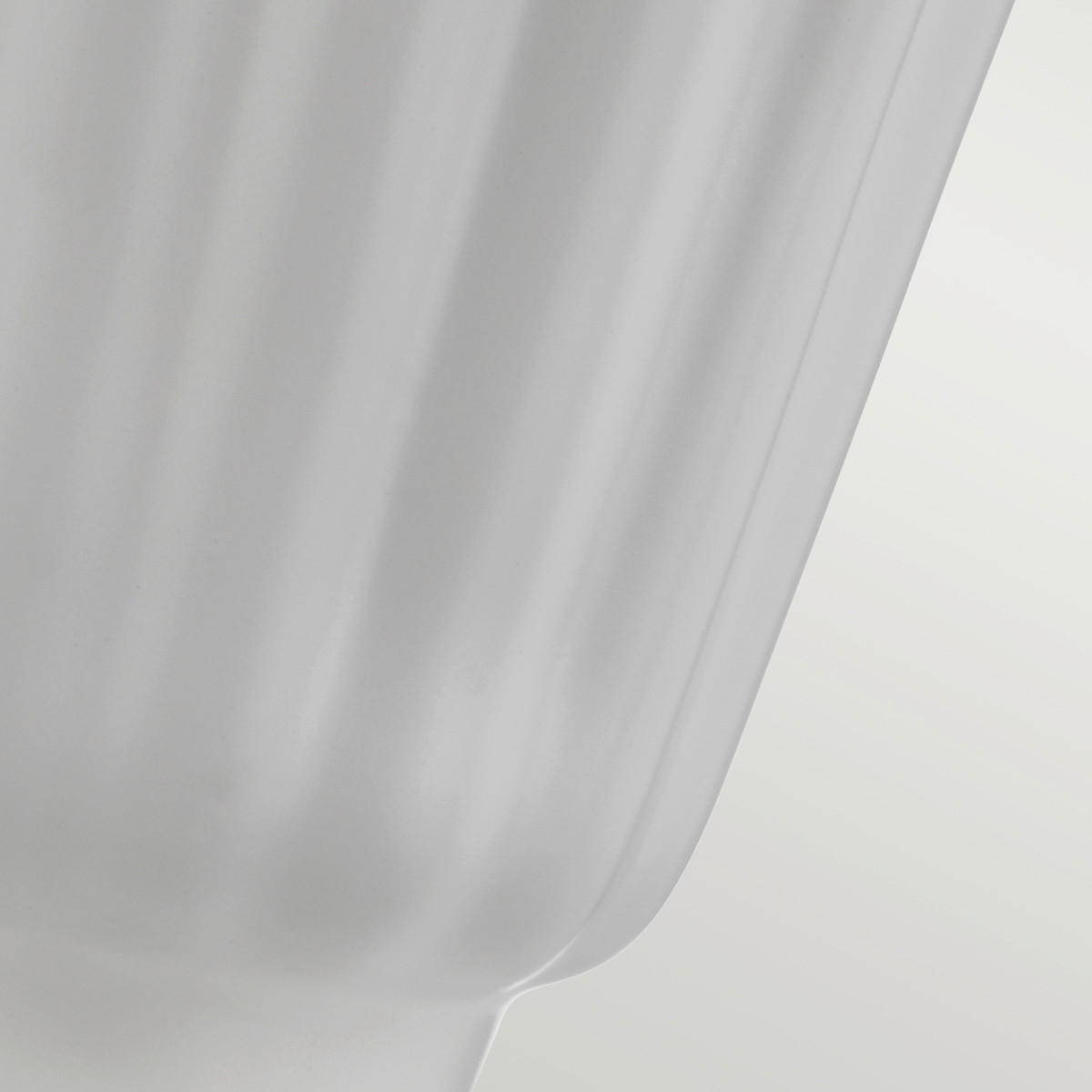 TISCHLEUCHTE - Weiss/Nickelfarben, Design, Keramik/Textil (30/56.2cm) - Elstead Lighting