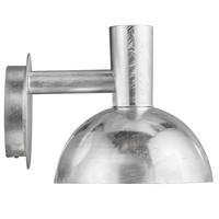 AUßENWANDLEUCHTE Arki 26/20 cm   - Zinkfarben, KONVENTIONELL, Metall (26/20cm) - Nordlux