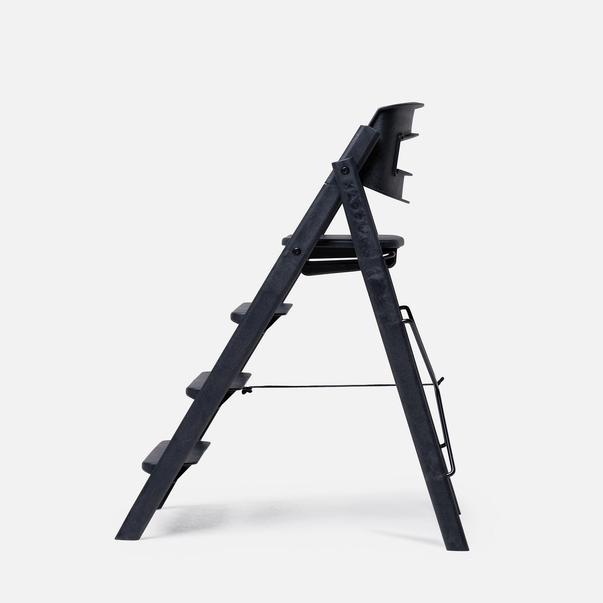 HRANILICA  KAOS Klapp High Chair  - crna, Basics, plastika (45,5/60/81cm)