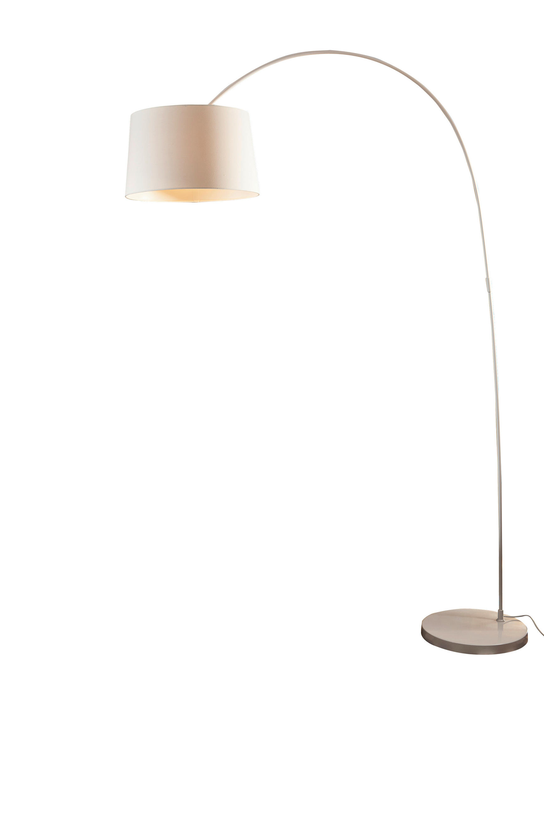 P & B STOJACÍ OBLOUKOVÉ SVÍTIDLO, 135/205/36 cm