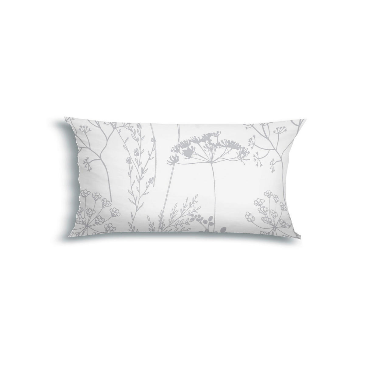 KOPFPOLSTERBEZUG 40/80 cm  - Hellgrau, Design, Textil (40/80cm) - Florella
