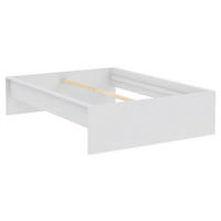 BETTRAHMEN 140/200 cm Weiß  - Weiß, KONVENTIONELL (140/200cm) - Hom`in