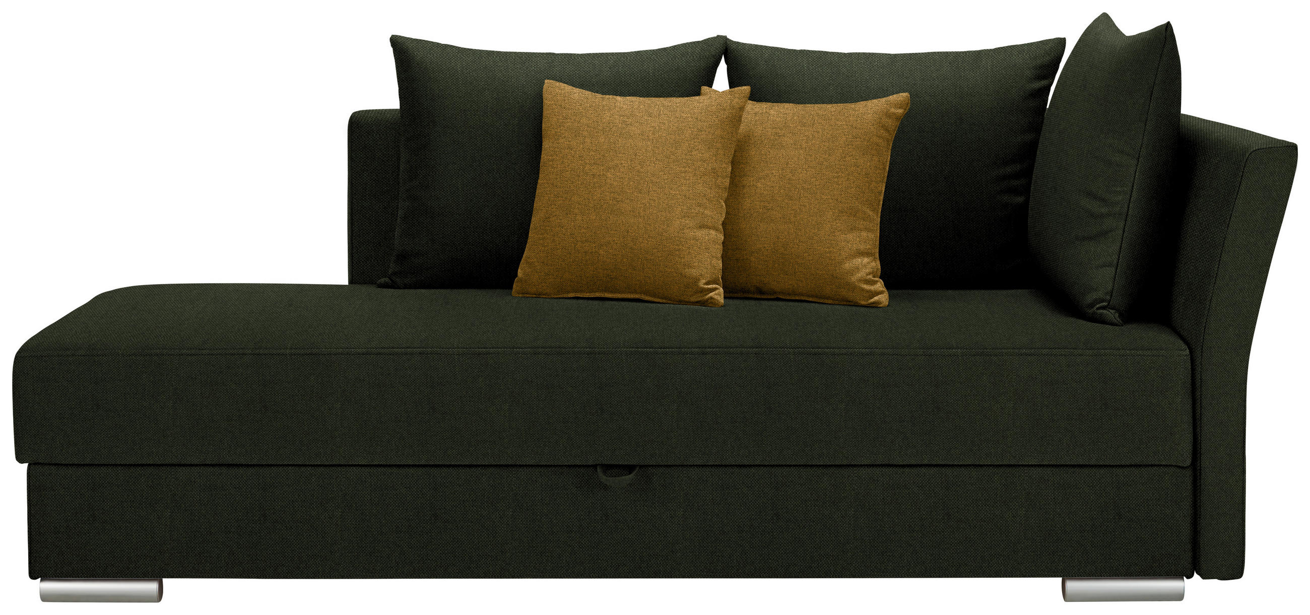 VÁLENDA, textil, 220/93/100 cm - tmavě žlutá/barvy chromu, Design, textil/plast (220/93/100cm) - Livetastic