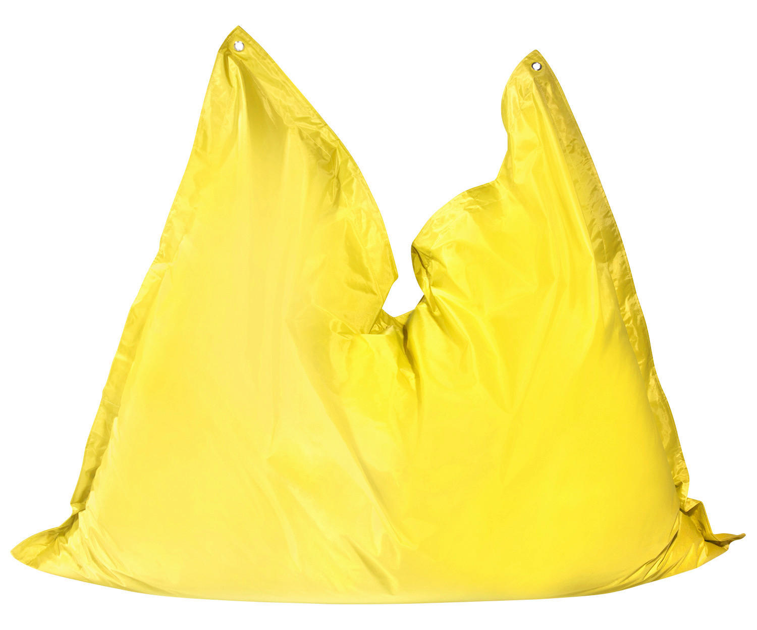 SITZSACK Uni - Gelb, Basics, Kunststoff (130/30/130cm) - MID.YOU