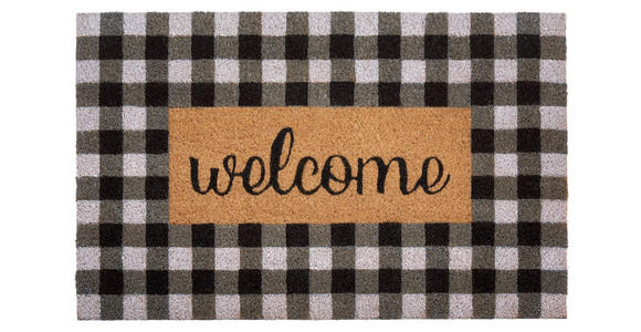 KOKOSMATTE 45/70 cm Mix Mats  - Hellbraun/Schwarz, Basics, Naturmaterialien/Kunststoff (45/70cm) - Esposa