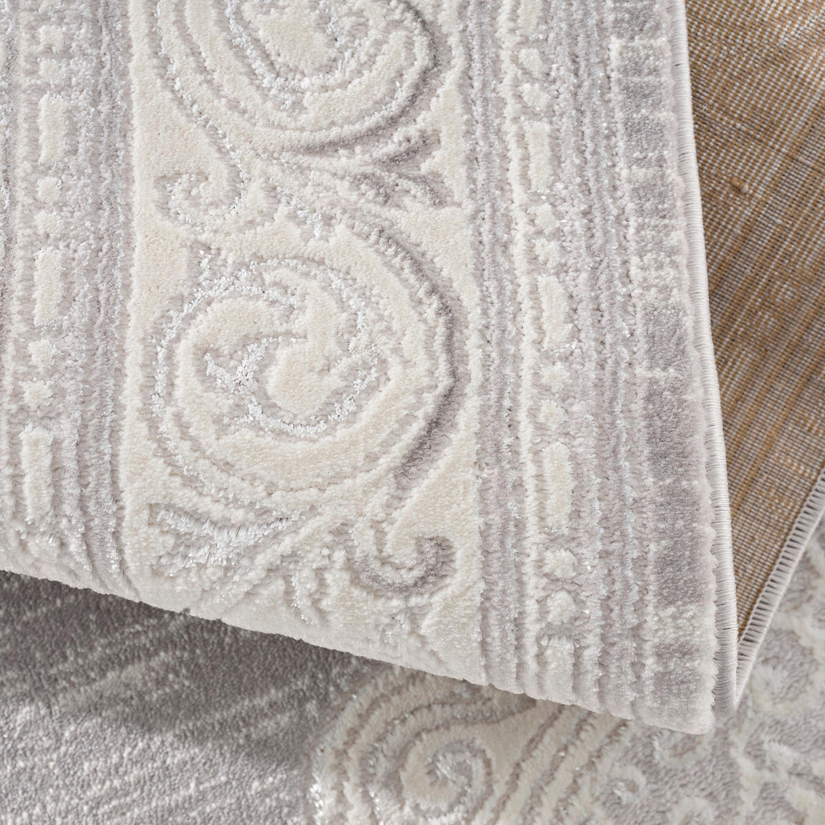 LÄUFER 80/300 cm Harmony Hellgrau  - Hellgrau, LIFESTYLE, Textil (80/300cm)