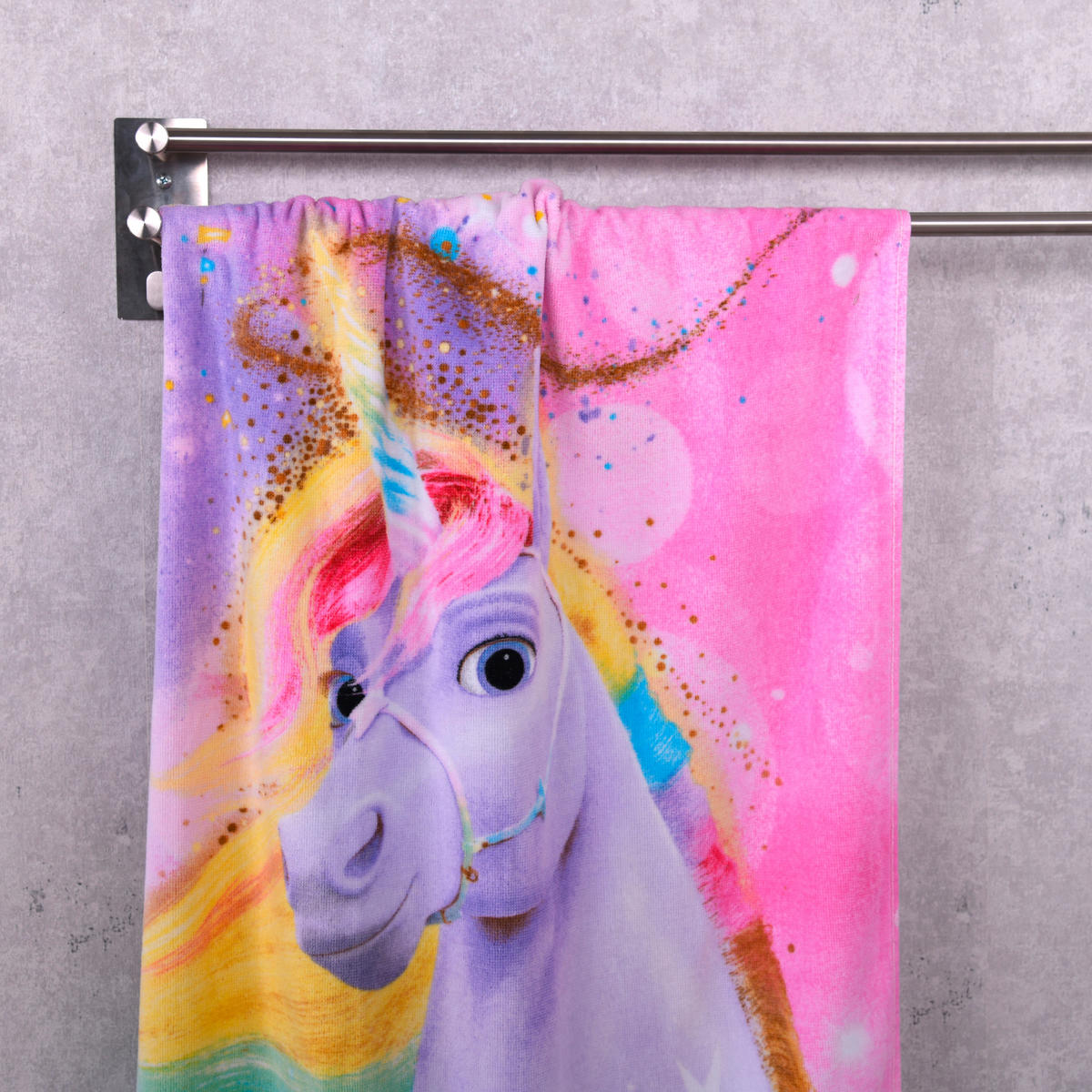 BADETUCH Pink 75/150 cm  - Pink, Trend, Textil (75/150cm) - Herding