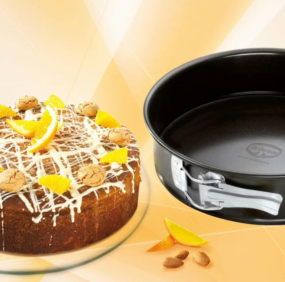 SPRINGFORM  - Schwarz, Basics, Metall (20/6,5cm) - Dr.Oetker