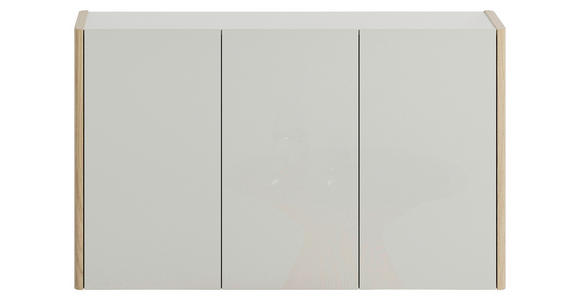 HÄNGESCHUHSCHRANK 141/85/35 cm  - Eiche Bianco/Greige, Design, Holzwerkstoff (141/85/35cm) - Voleo