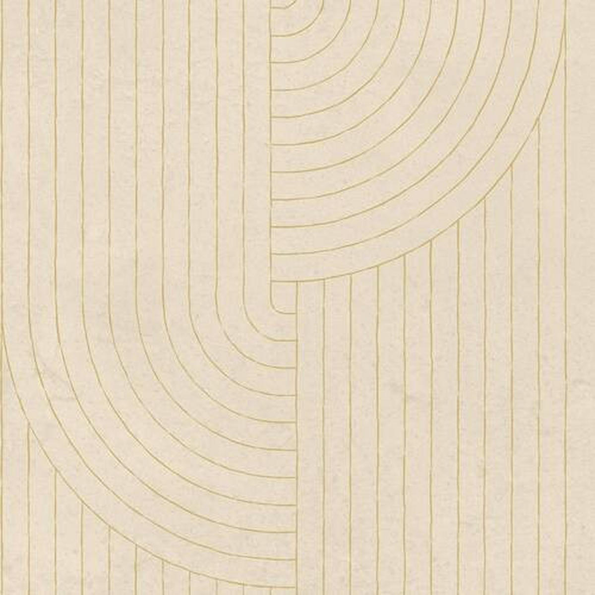 VLIESTAPETE - Taupe, Basics, Papier/Kunststoff (53/1005cm)