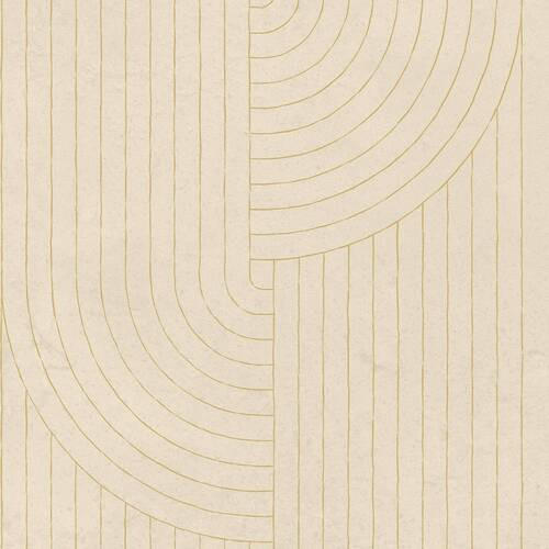 Xora Vliestapete Taupe 53x1005 cm