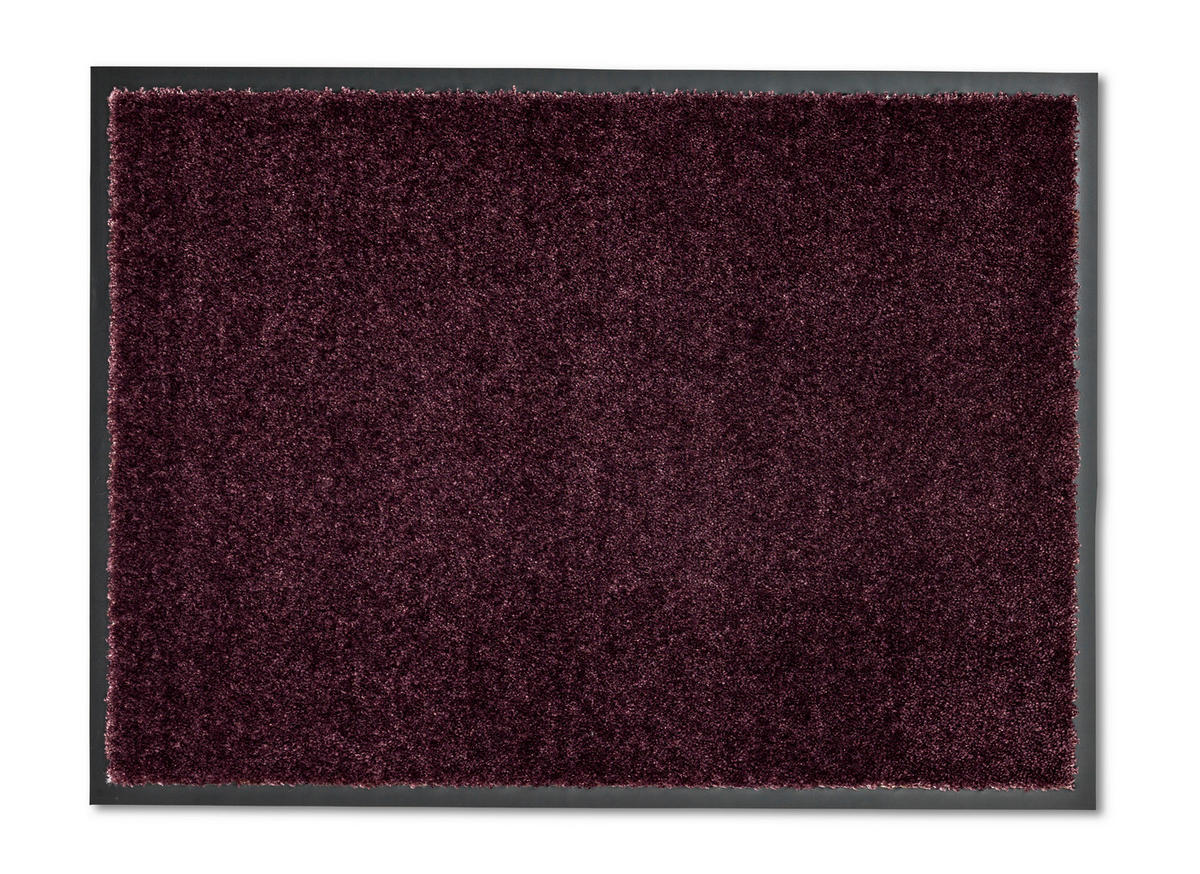 FUßMATTE  50/70 cm  Weinrot  - Weinrot, KONVENTIONELL, Textil (50/70cm) - Schöner Wohnen