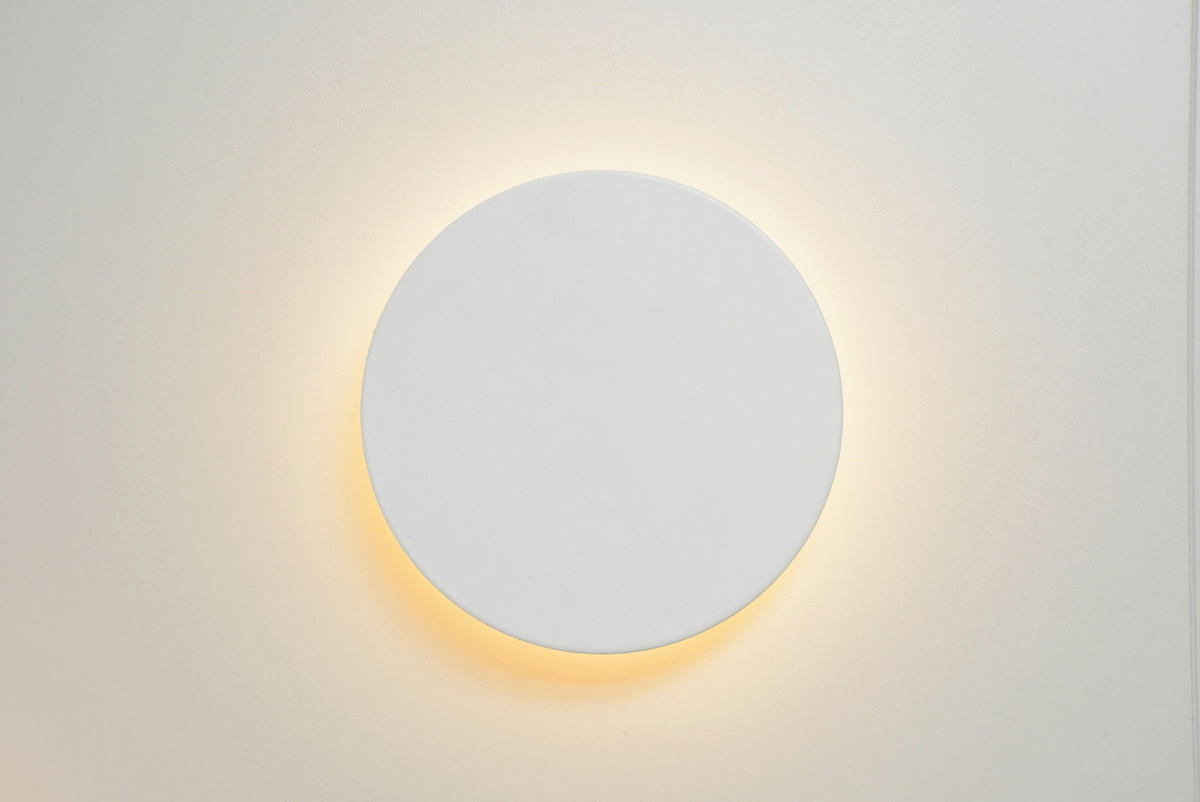 LED-WANDLEUCHTE 15/3 cm   - Weiß, Design, Metall (15/3cm) - Lucide