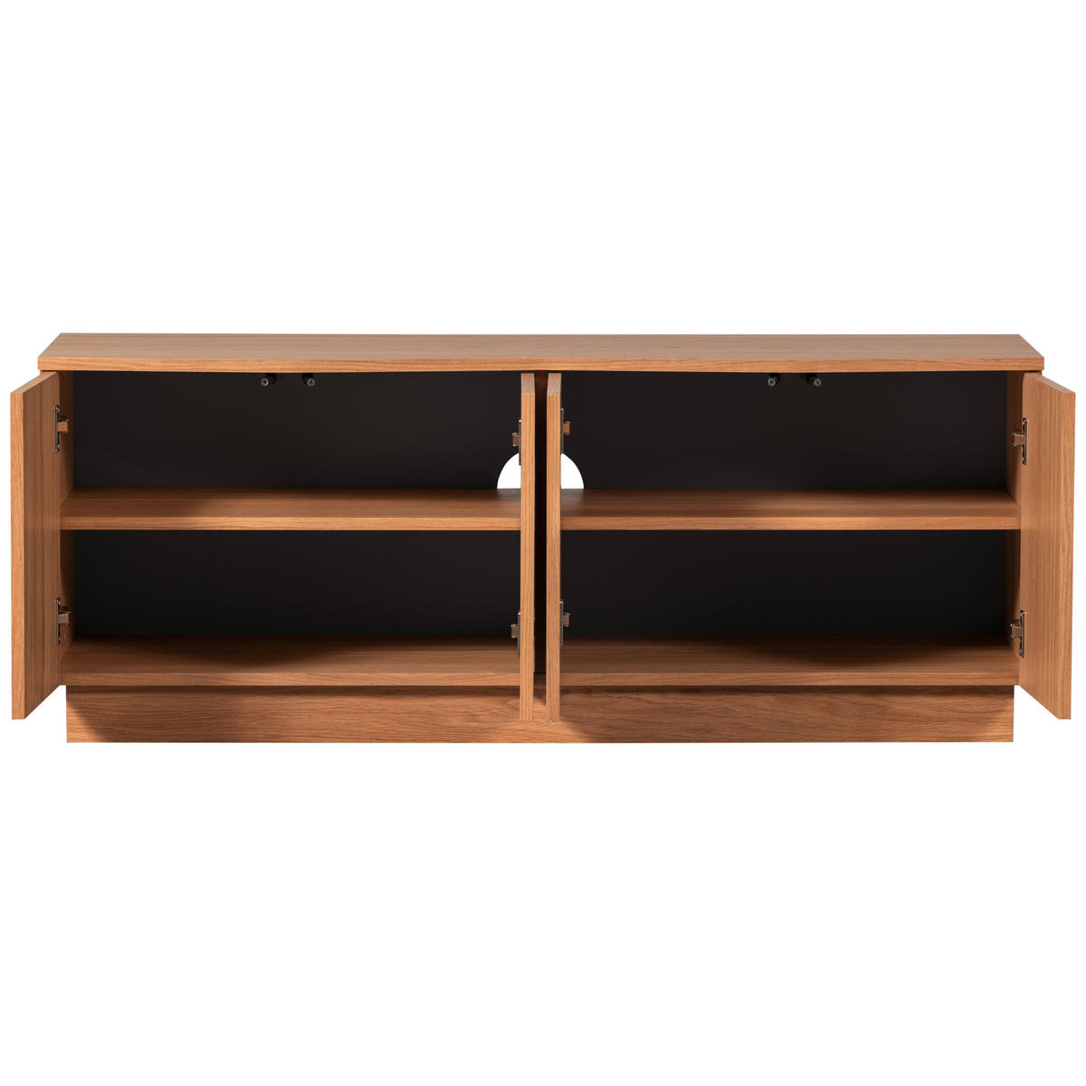 LOWBOARD Zuma  in 133/52/45 cm  - Eichefarben, Design, Holz (133/52/45cm) - Livetastic