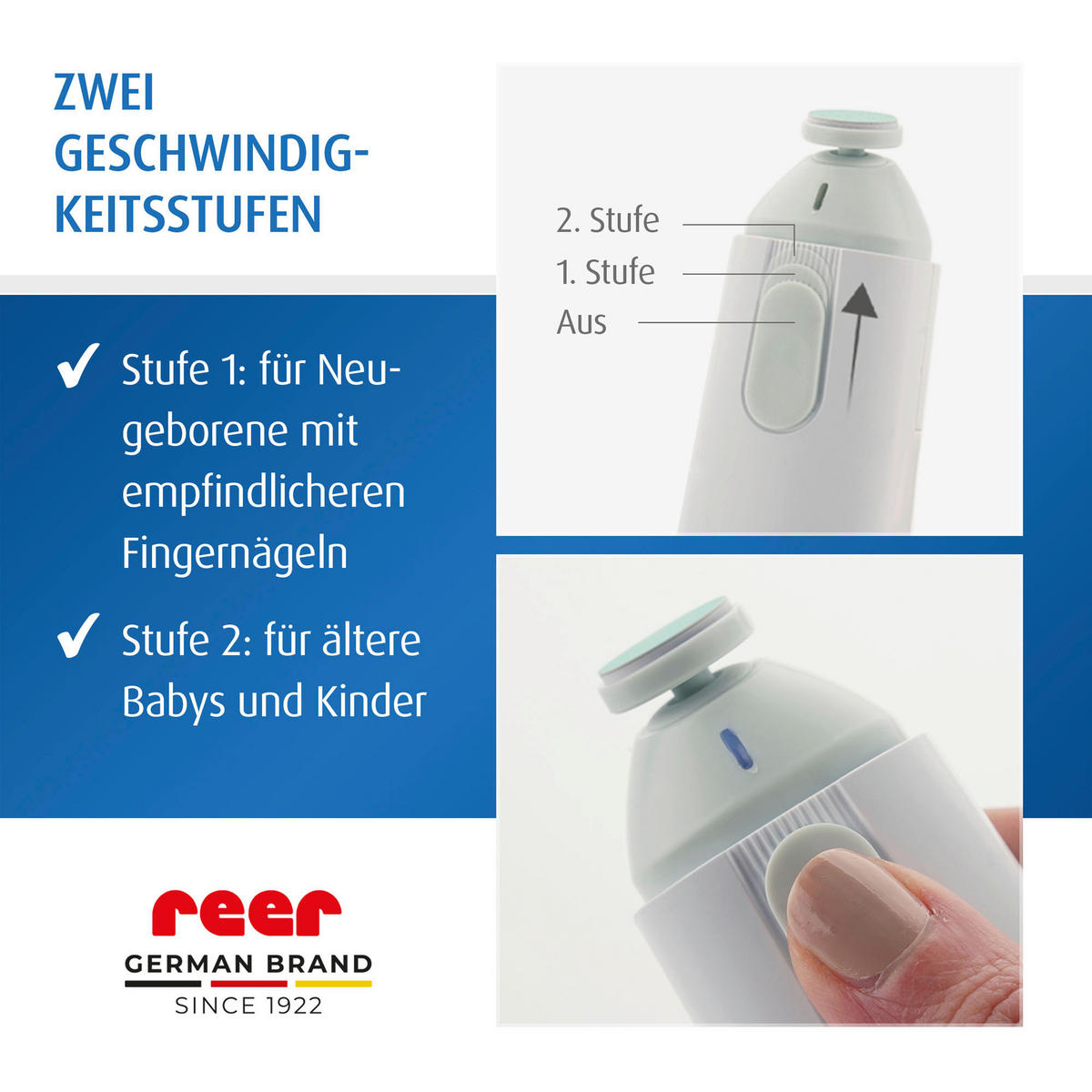 BABYPFLEGESET - Weiß, Basics, Kunststoff (9,7/4/17cm) - Reer