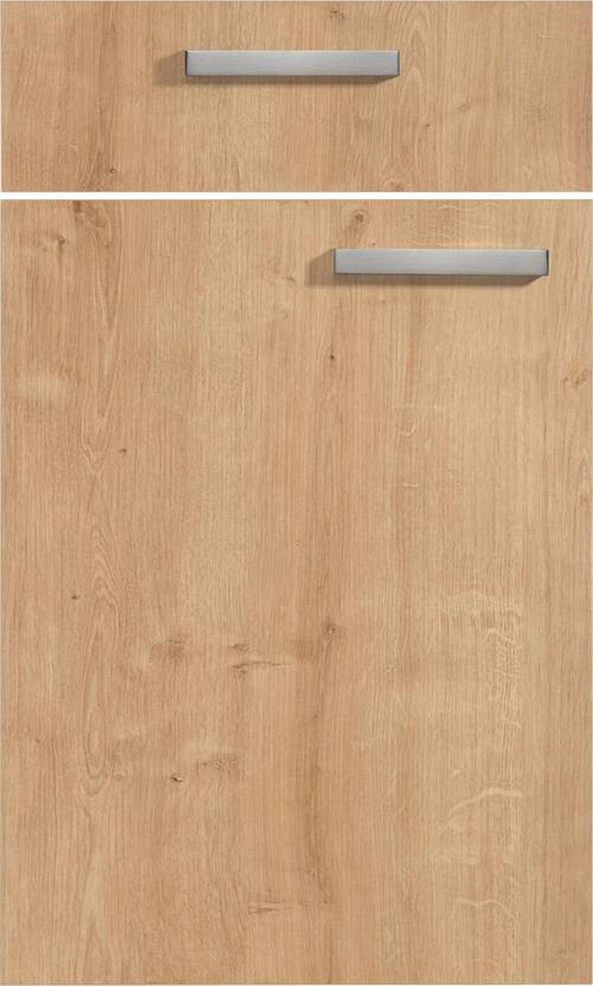 EINBAUKÜCHE MANHATTAN  - Eichefarben/Weiß, Design, Holzwerkstoff - Nolte Küchen