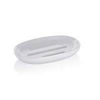 SEIFENSCHALE Keramik  - Weiß, Basics, Keramik (13,5/2/8,5cm) - Kela
