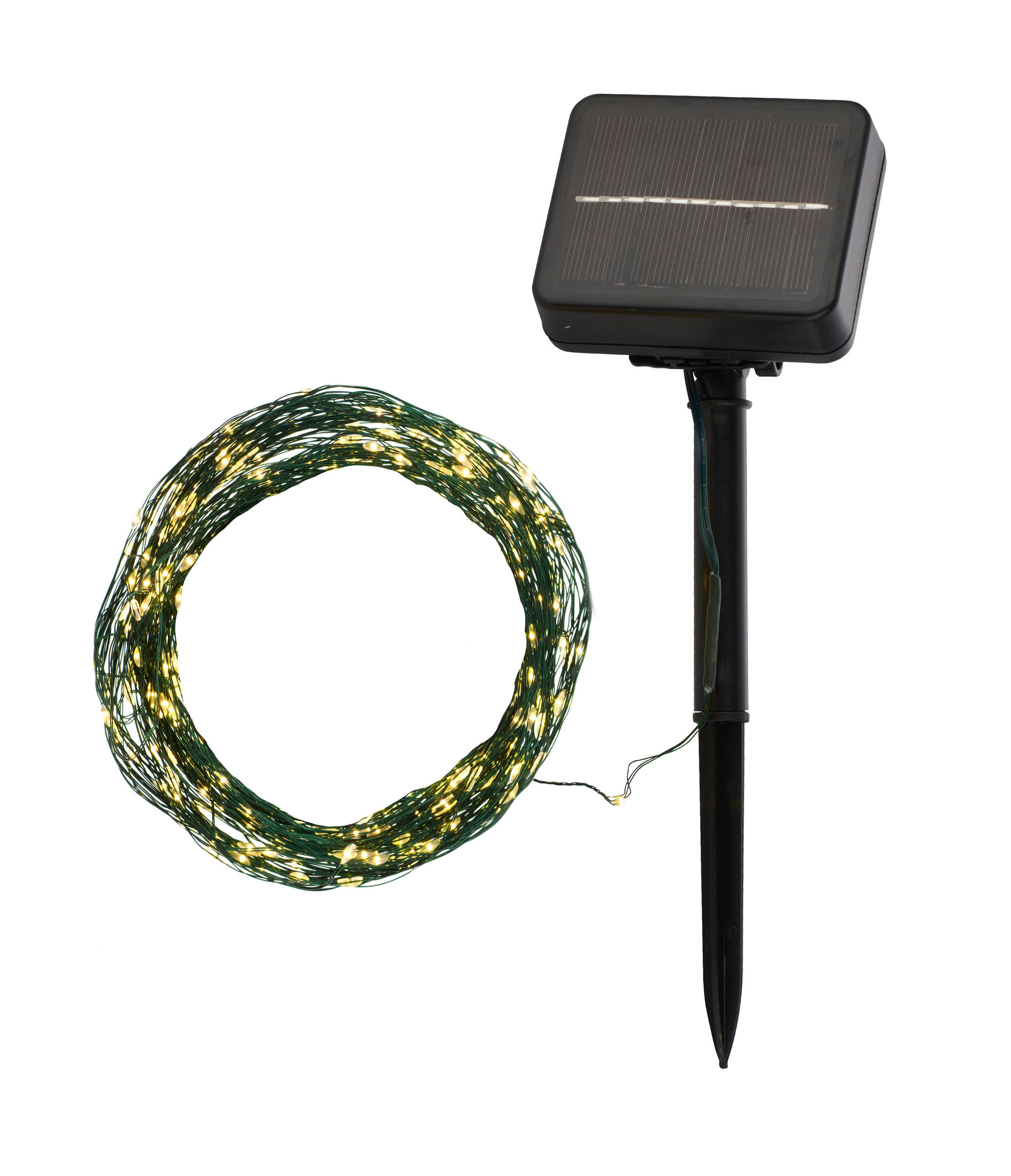 LICHTERKETTE 1190 cm  - Dunkelgrün, Basics, Metall (1190cm)