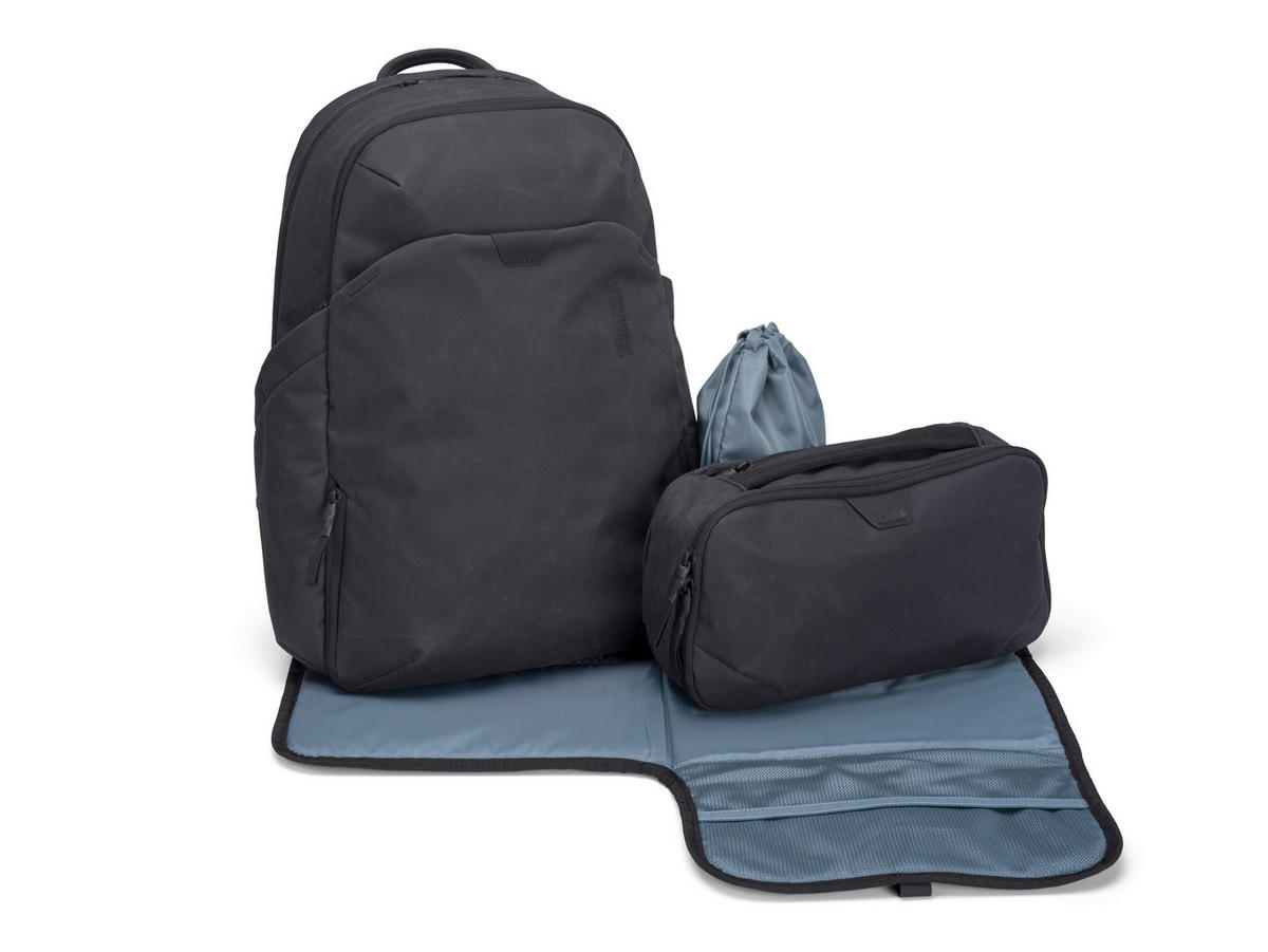 WICKELRUCKSACK  - Schwarz, Basics, Kunststoff/Textil (48/43/32cm) - Thule