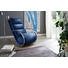 RELAXSESSEL in Metall, Textil, Holzwerkstoff Blau - Chromfarben/Blau, Design, Holzwerkstoff/Textil (67/111/102cm) - Xora RELAXSESSEL in Metall, Textil, Holzwerkstoff Blau - Chromfarben/Blau, Design, Holzwerkstoff/Textil (67/111/102cm) - Xora
