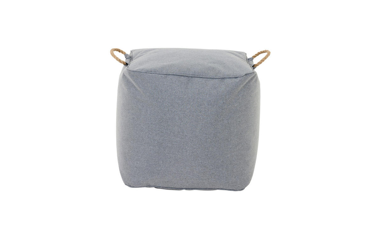 GARTENHOCKER in  - Grau, MODERN, Kunststoff (48/46/46cm) - Siena Garden